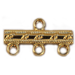 FN CN128 Gold pl. 3 to 1 Connector 17x10mm 4pcs FN CN128 Gold pl. 3 to 1 Connector 17x10mm 4pcs