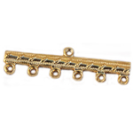FN CN131 Gold pl. 6 to 1 Connector 35x9.5mm 4pcs FN CN131 Gold pl. 6 to 1 Connector 35x9.5mm 4pcs