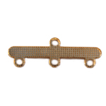 FN CN132 Gold pl. 3 to 1 Connector 23.5x7.5mm 4pcs FN CN132 Gold pl. 3 to 1 Connector 23.5x7.5mm 4pcs