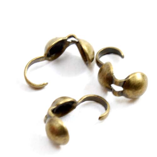 FN NE101 Calottes with hook Ant Gold 4mm 200pcs
