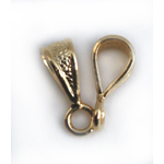 FN PN009 Pendant Slider Gold pl. 10mm 12 pcs FN PN009 Pendant Slider Gold pl. 10mm 12 pcs
