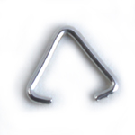 FN PN011 Pendant Triangle Silver pl. 7mm 20pcs FN PN011 Pendant Triangle Silver pl. 7mm 20pcs