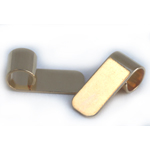 FN PN012 Glue on Bail Gold pl. 10x25mm 3pcs