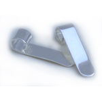 FN PN013 Glue on Bail Silver pl. 4x18mm 3pcs