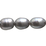 Freshwater Pearls - Rice Shape Silver Grey