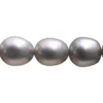 Freshwater Pearls AA Rice Silver Grey 7mm 1string