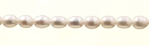 Freshwater Pearls AA  Rice Ivory 8-9mm 1string 