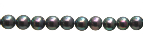 Freshwater Pearls AA Round Grey 6mm 1string