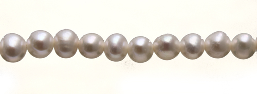 Freshwater Pearls AA Round Ivory 4-5mm 1string