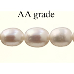 Freshwater Pearls AA Rice Ivory 3-4mm 1string