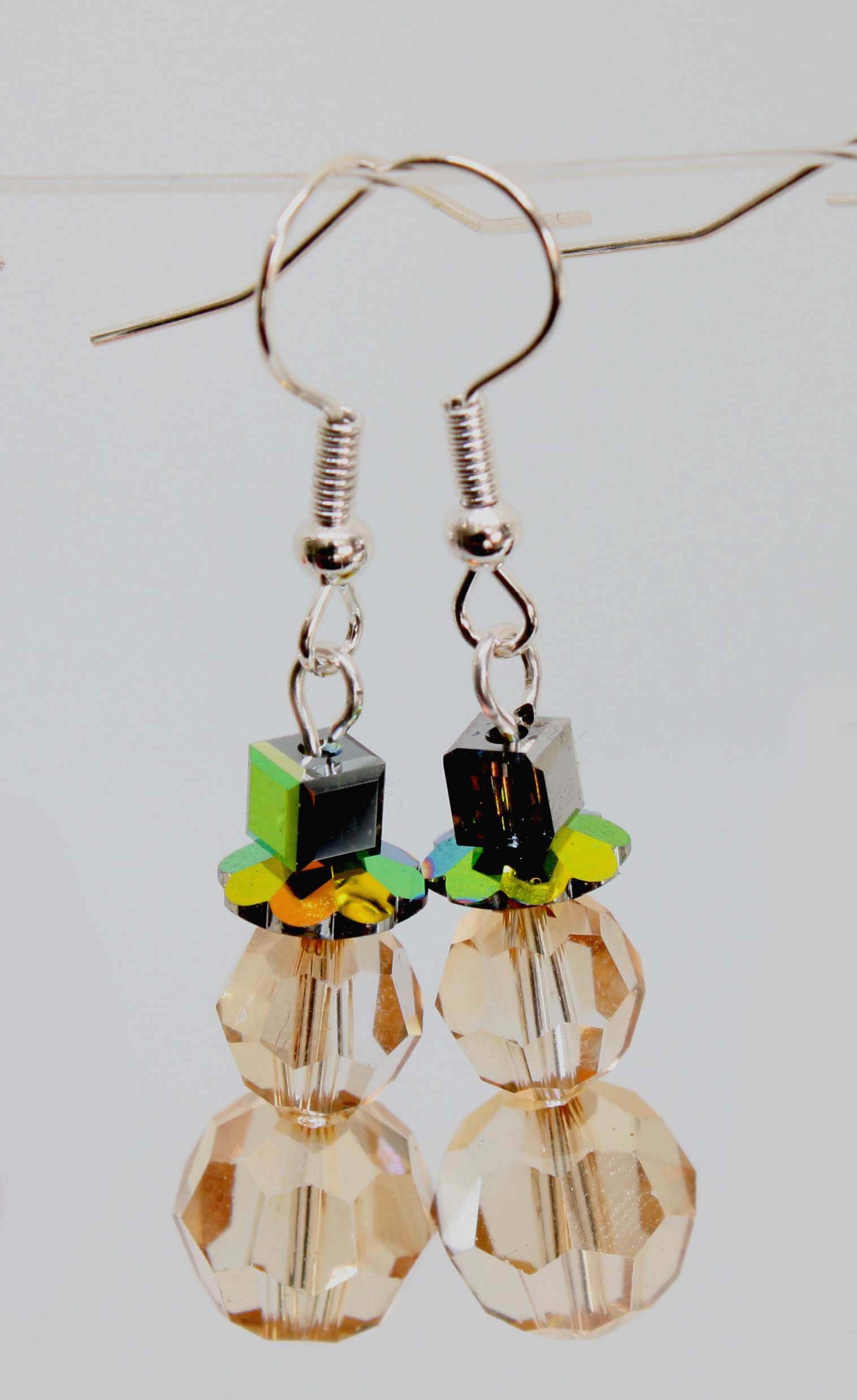 Xmas Earring Kit - Golden Boy  1 pair