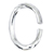 Jump Rings Oval Silver Plated