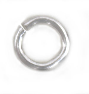 FN Jump Ring Sterilng Silver 4mm 10pcs