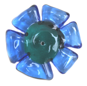 LAMP CZ001 Water Lily Green 30mm 1pcs