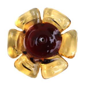 LAMP CZ001 Water Lily Beige 30mm 1pcs