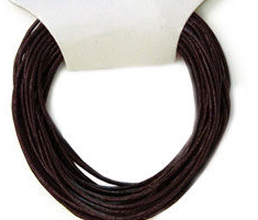 TH LEATHERCORD 1mm Brown 5m