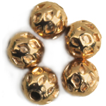 MB114 Gold pl. Round Filigree 4mm 20pcs