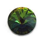 MC 43611177 Rivoli Foiled Vitrail Green16mm 1pcs