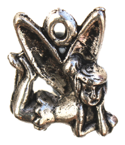 MCH007 Ant. Sil. Tinkerbell  17x13mm 5pcs