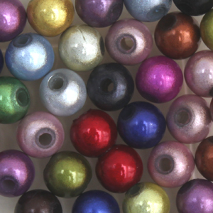 MIR002 Miracle round beads 6mm 50pcs