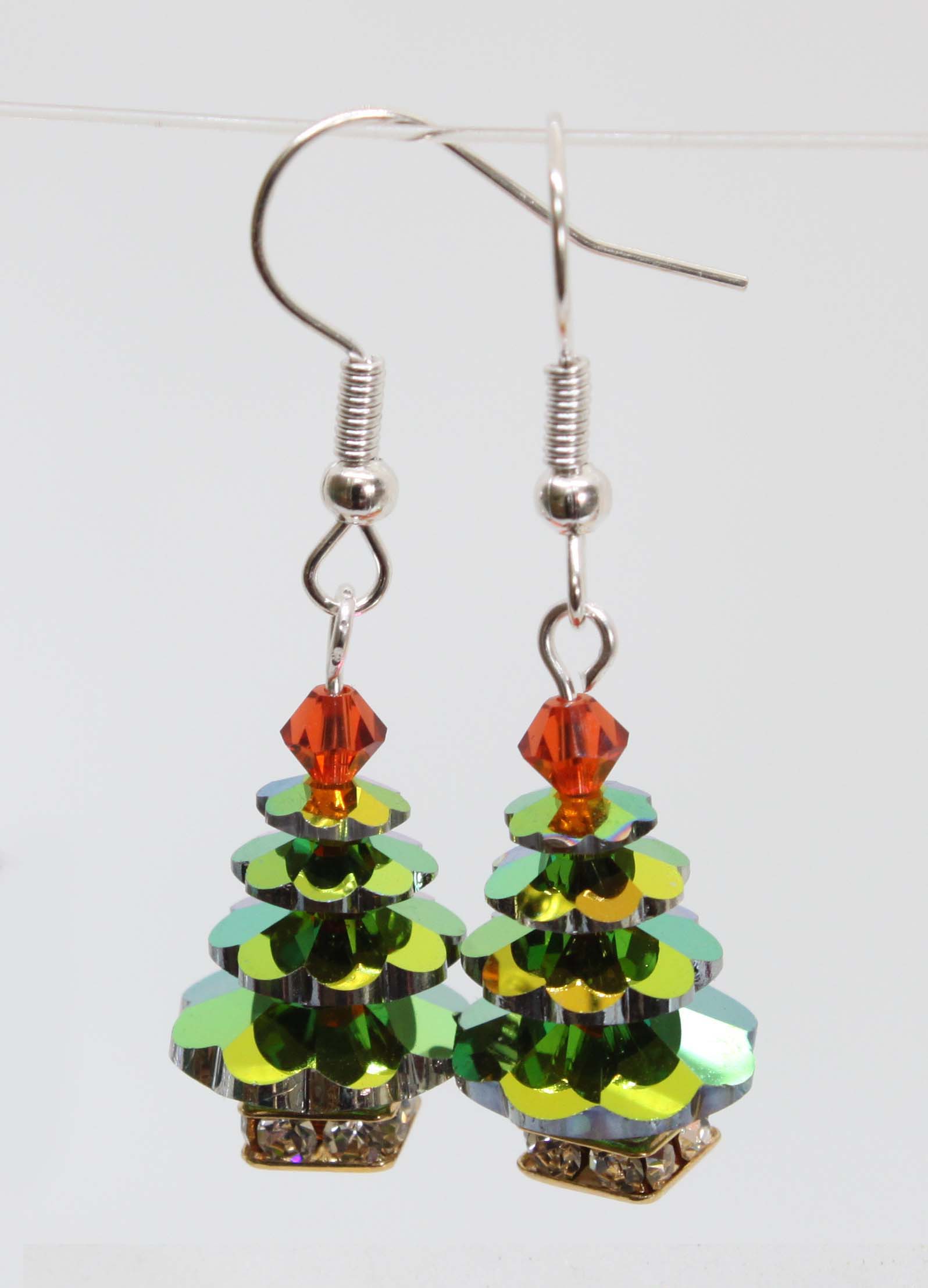 Earring Kit - Mystic Green 1 pair