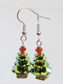Earring Kit - Mystic Green 1 pair