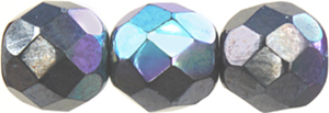 151 19001 239801/14400 AB Hematite AB 8mm 50pcs