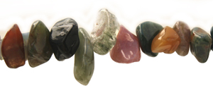 SPS Indian Agate Chips 5-8mm 32'' string