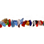 SPS Multi Coloured Glass Chips 5-8mm 32'' string SPS Multi Coloured Glass Chips 5-8mm 32'' string