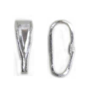 FN  01Pendat Slider Sterling Silver 8mm 1pcs