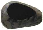 151 59004 23890 3 facets Jet Moss 12x8mm 10 pcs