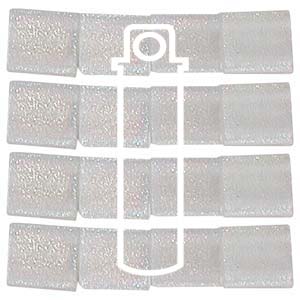MYU TL131FR Crystal AB Frosted Transparent 7.2gm