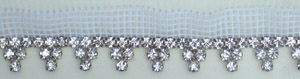 Rhinestone Banding 7 Crystal / Silver