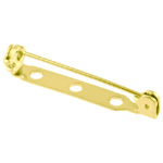 FN BR 3 holes 27mm Gold pl. 10 pcs