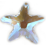 chp Starfish Crystal AB 40mm 1pcs