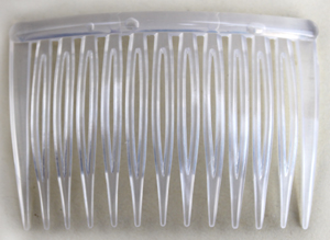 Plastic Hair Comb 7cm 1pcs