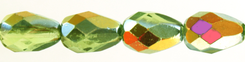 151 55000 50220/29500 Olivine 10x7mm 15 pcs
