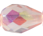 151 55000 70110/AB Lt Rose 9x7mm 15 pcs
