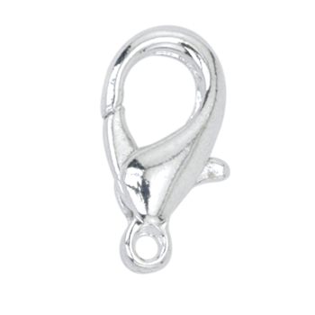 FN CL101 Lobster Clasp Silver pl. M 10pcs