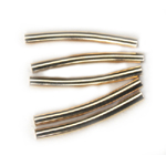 MB165 Gold pl. Tube 20x2mm 10pcs
