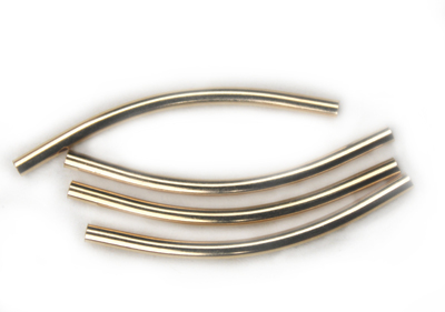 MB182 Gold pl. Tube 35x2mm 10pcs