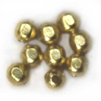 MB243 Gold pl. Round Facet 4mm 20pcs