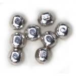 MB244 Silver pl. Round Facet 3mm 20pcs