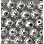 MB193 Ant. Silver Eyed Bead 5mm 10pcs