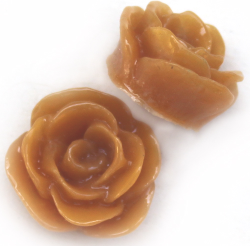 OB011 Cramel Rose 13mm 5pcs