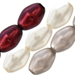 Czech Glass Pearl Olives