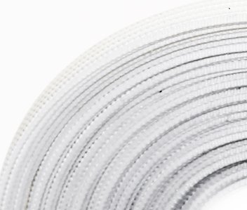 Rigilene Polyester Boning white 12mm 5m