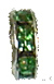 Rondelle 7112 9100 6mm Peridot/Silver 1pcs Rondelle 7112 9100 6mm Peridot/Silver 1pcs