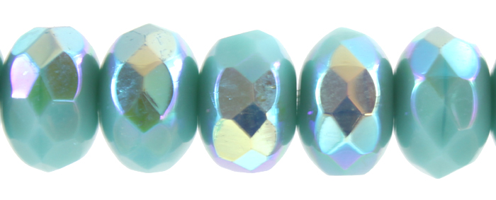 151 00046 63130/AB Turquoise 9mm 25 pcs